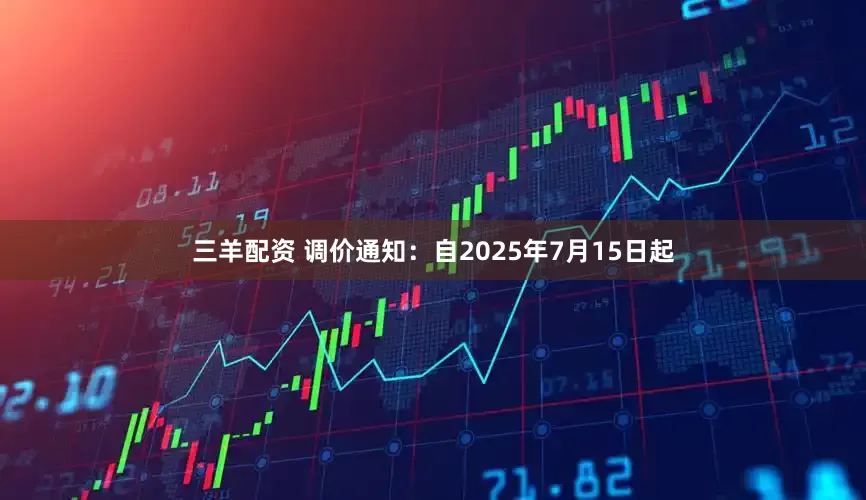 三羊配资 调价通知：自2025年7月15日起